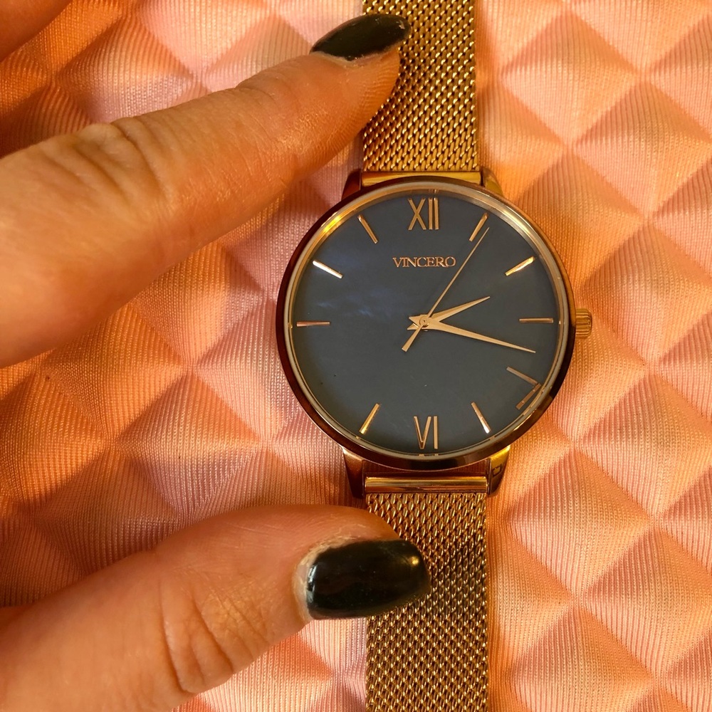 Preowned Luxury Women’s Eros Wrist Watch with Stainless Steel Mesh Watch Band